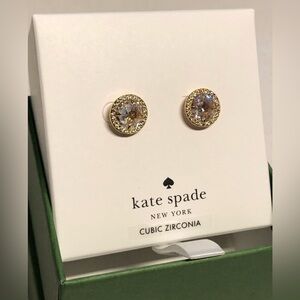 Kate Spade That Sparkle Pavé Round Large Studs